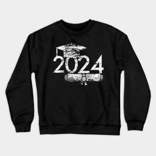 Distress look 2024 graduation design Crewneck Sweatshirt